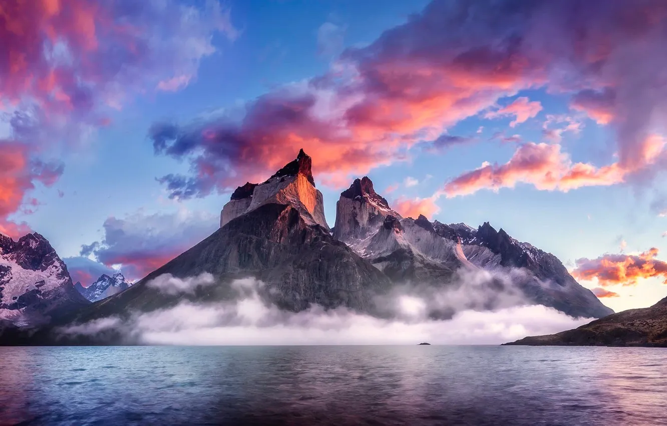 Фото обои Landscape, Mountain, Argentina, Beauty, Santa Cruz Province, El Chaltén