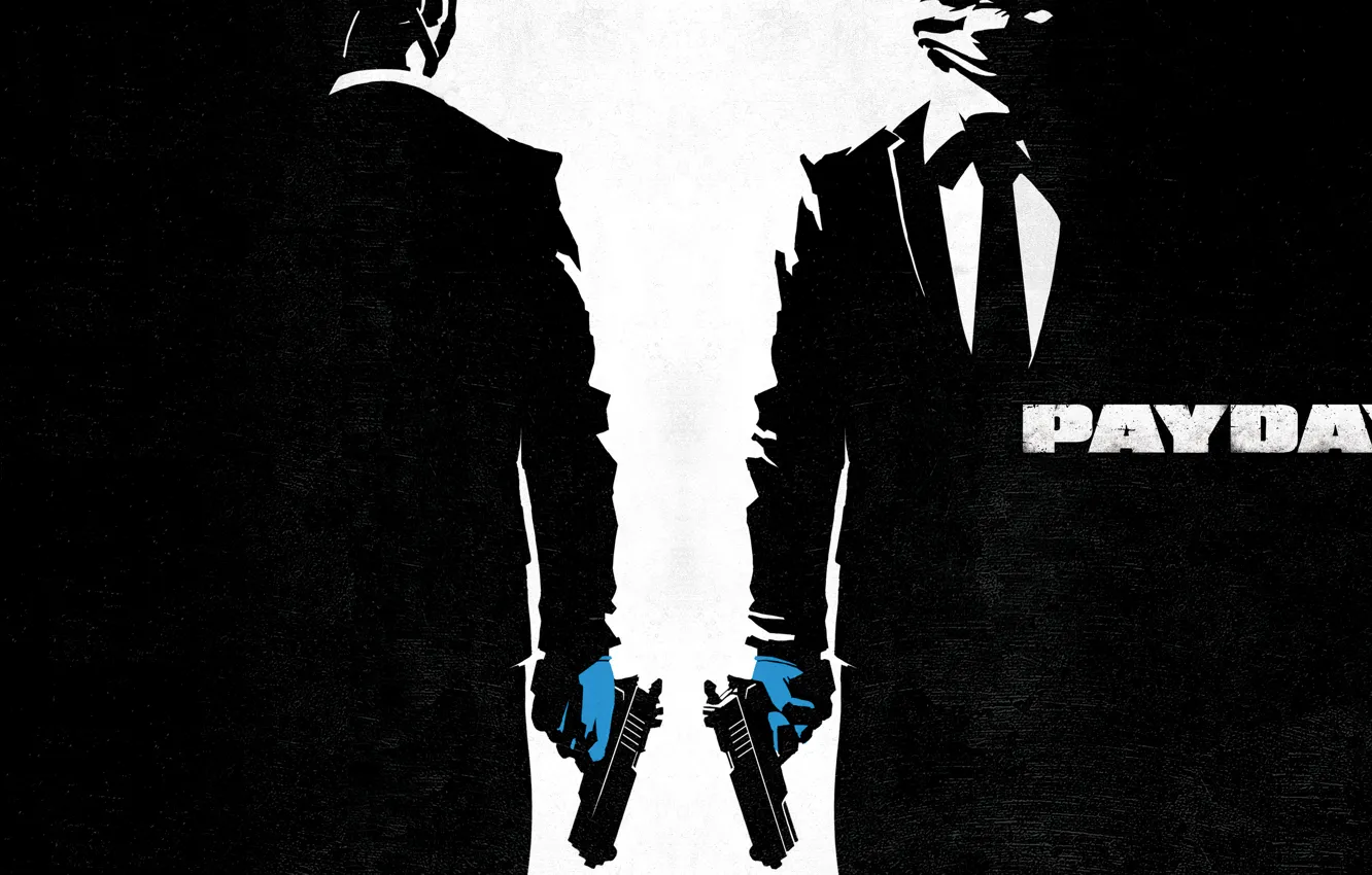 Фото обои Wolf, Game, Dallas, Payday 2, Hoxton, Chains