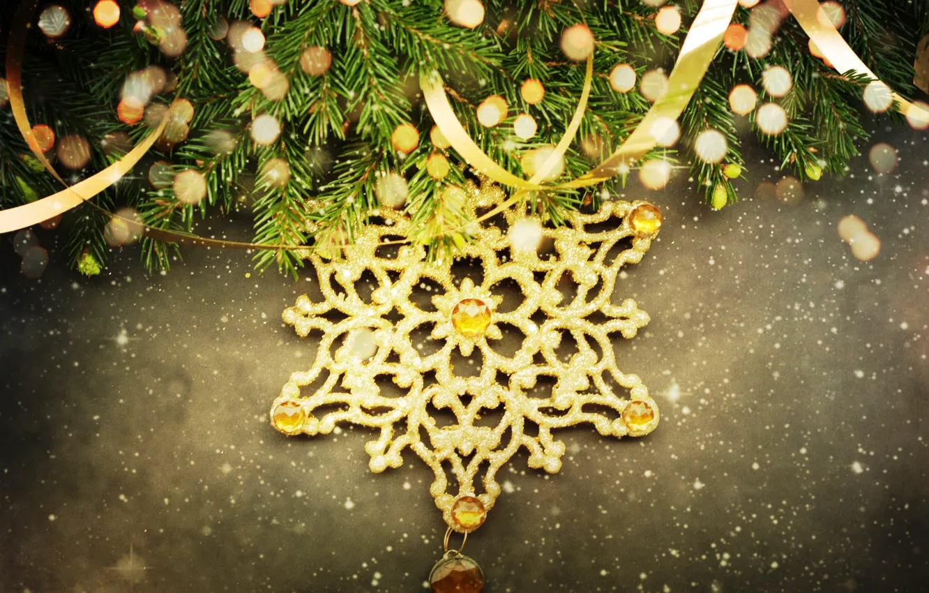 Фото обои украшения, елка, Christmas, снежинка, decoration, xmas, Merry, Рождество. Новый Год