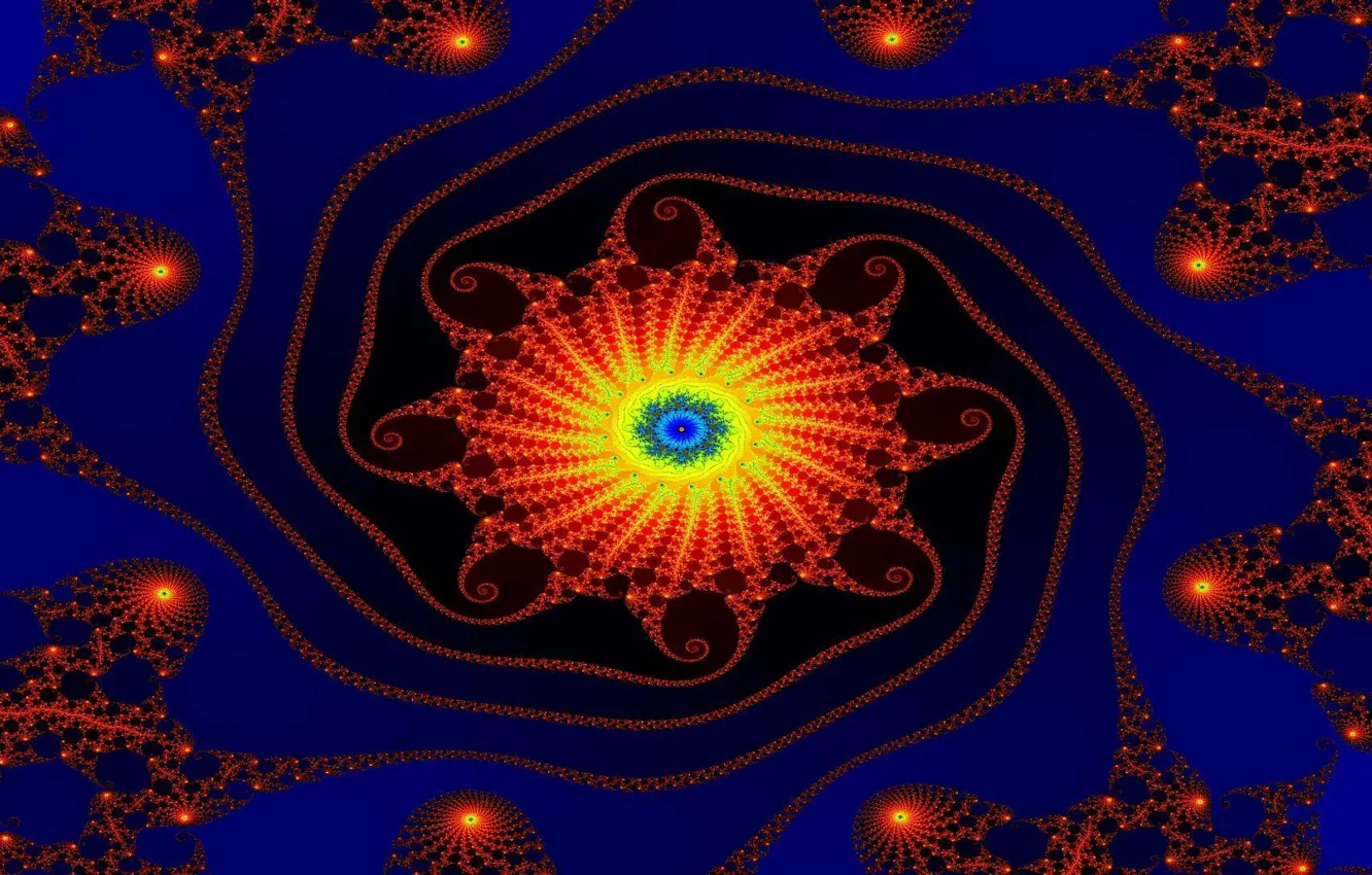 Фото обои свет, узор, цвет, спираль