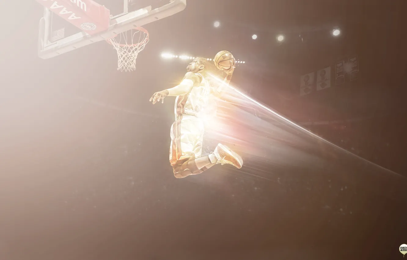Фото обои Майами, Спорт, Баскетбол, Кольцо, Miami, NBA, Heat, Хит