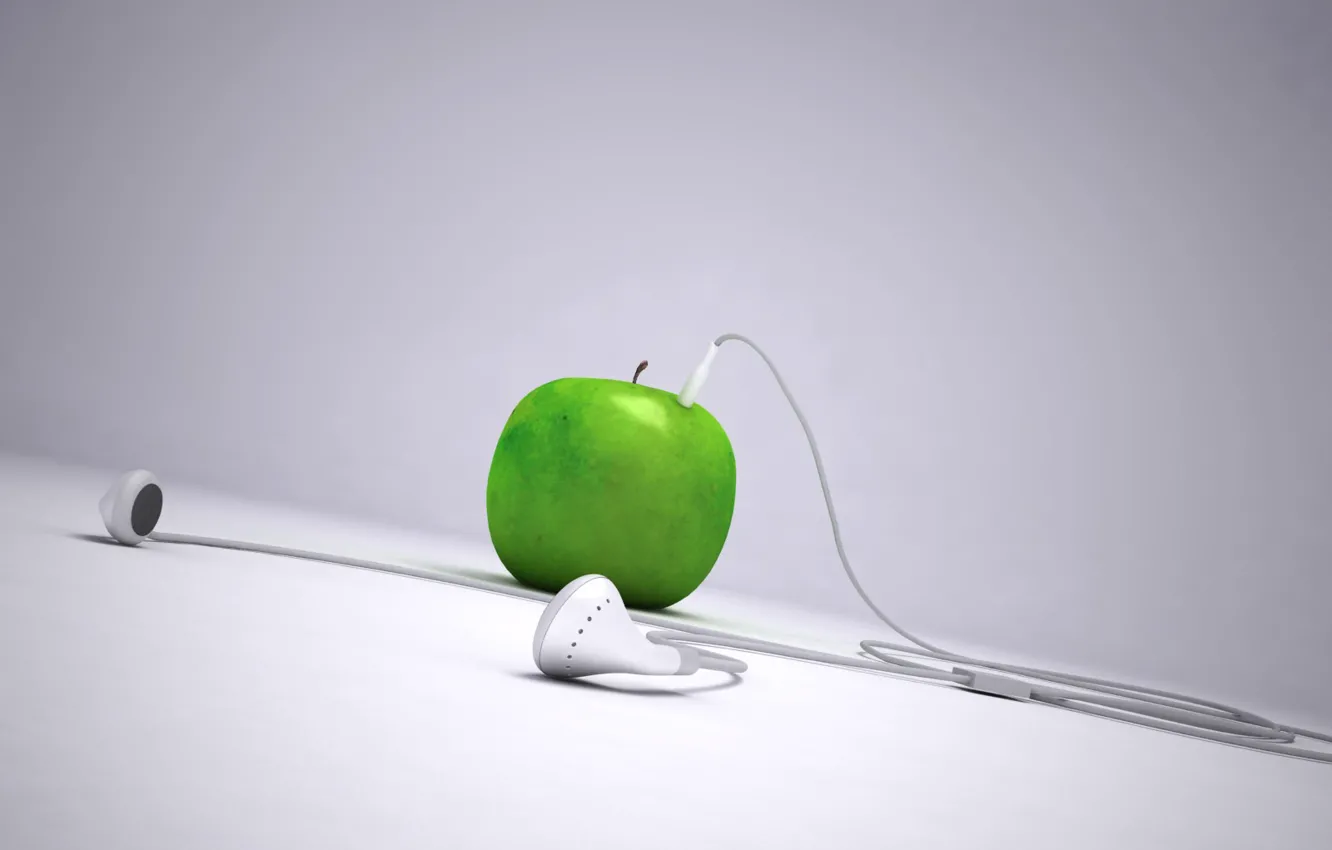 Фото обои apple