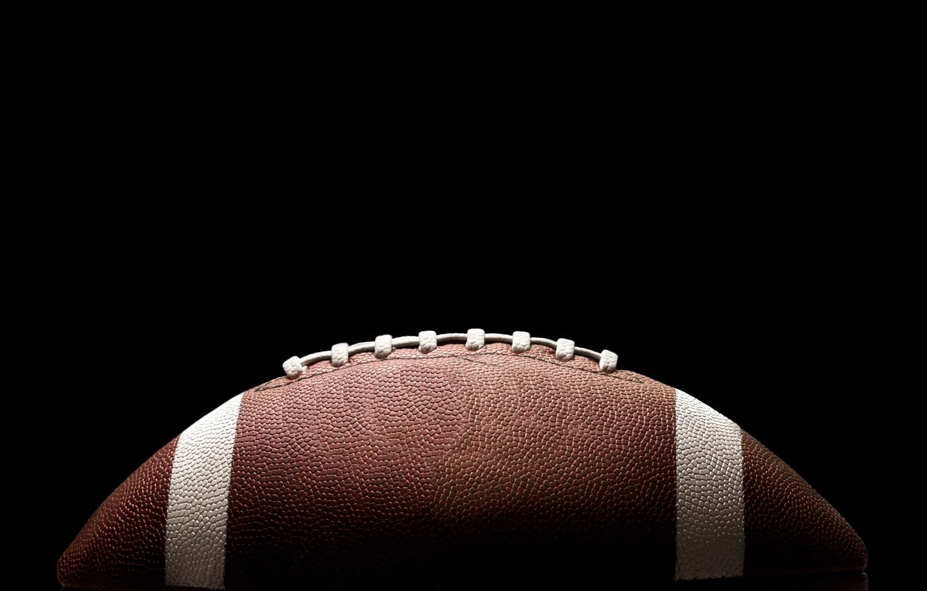 Фото обои white, leather, ball, American Football