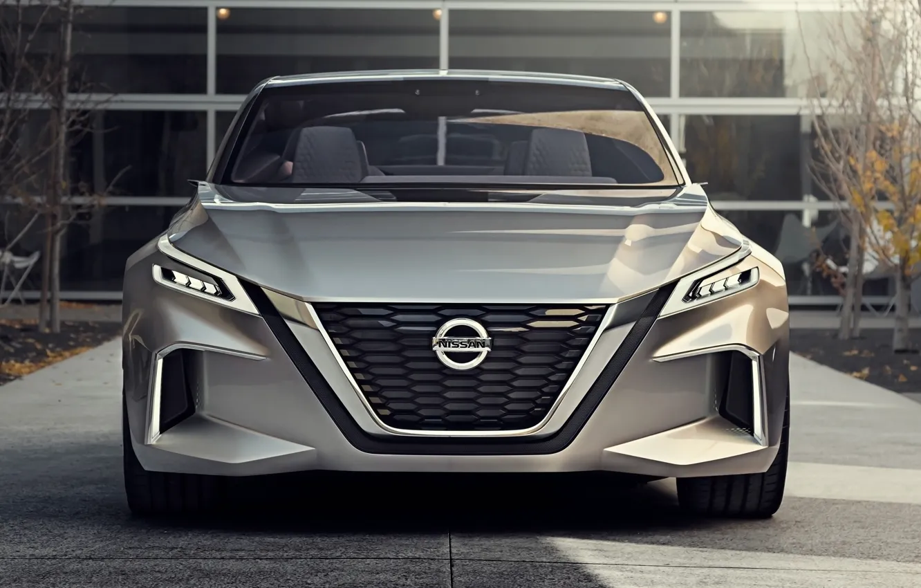 Фото обои Concept, Nissan, Vmotion, Intelligent Driving
