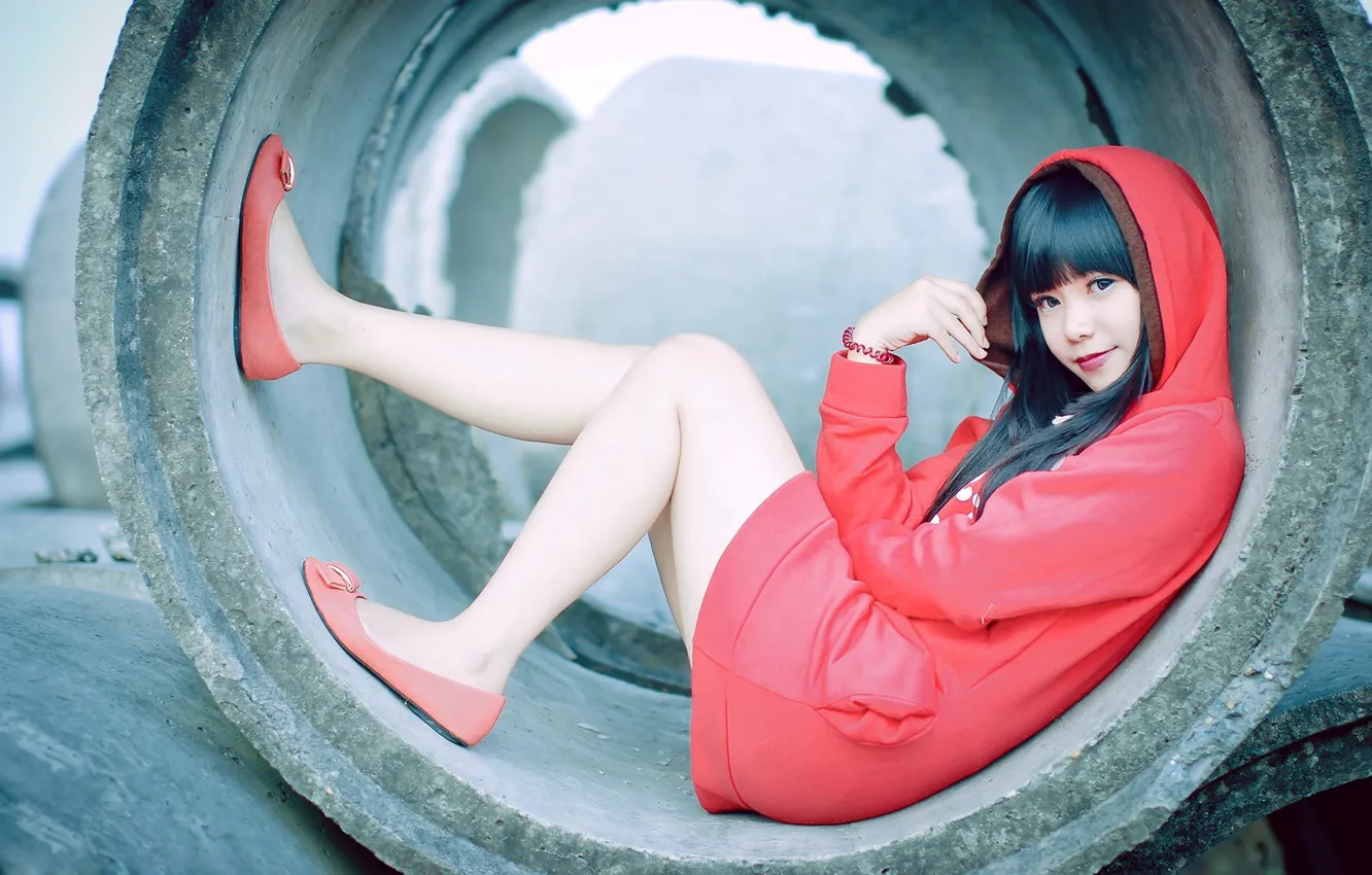 Фото обои Girl, Legs, Beautiful, Sexy, Asian, Beauty, Background, Cute