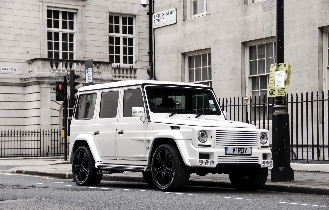 Фото обои mercedes, london, brabus, benz, amg, g65