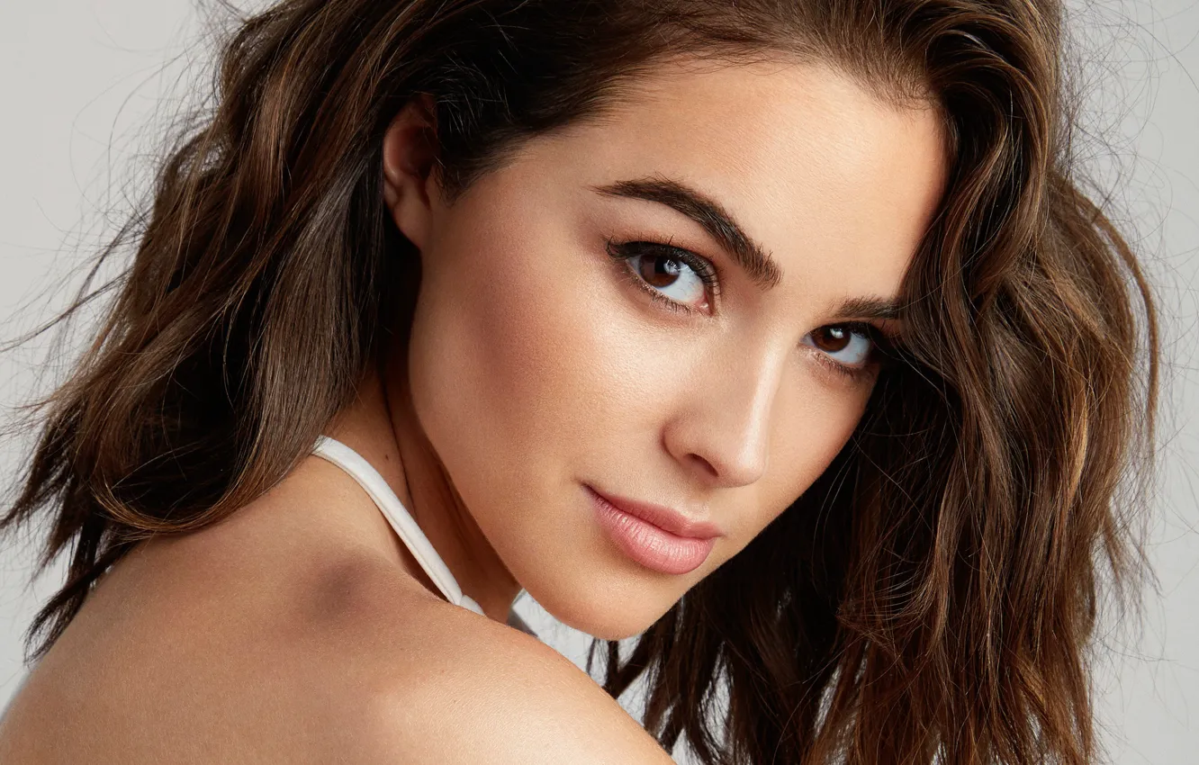 Фото обои глаза, взгляд, девушка, портрет, красивая, Olivia Culpo