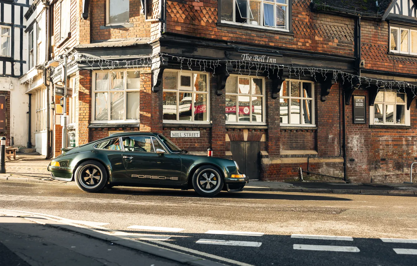 Фото обои 911, Porsche, 964, side view, Theon Design Porsche 911