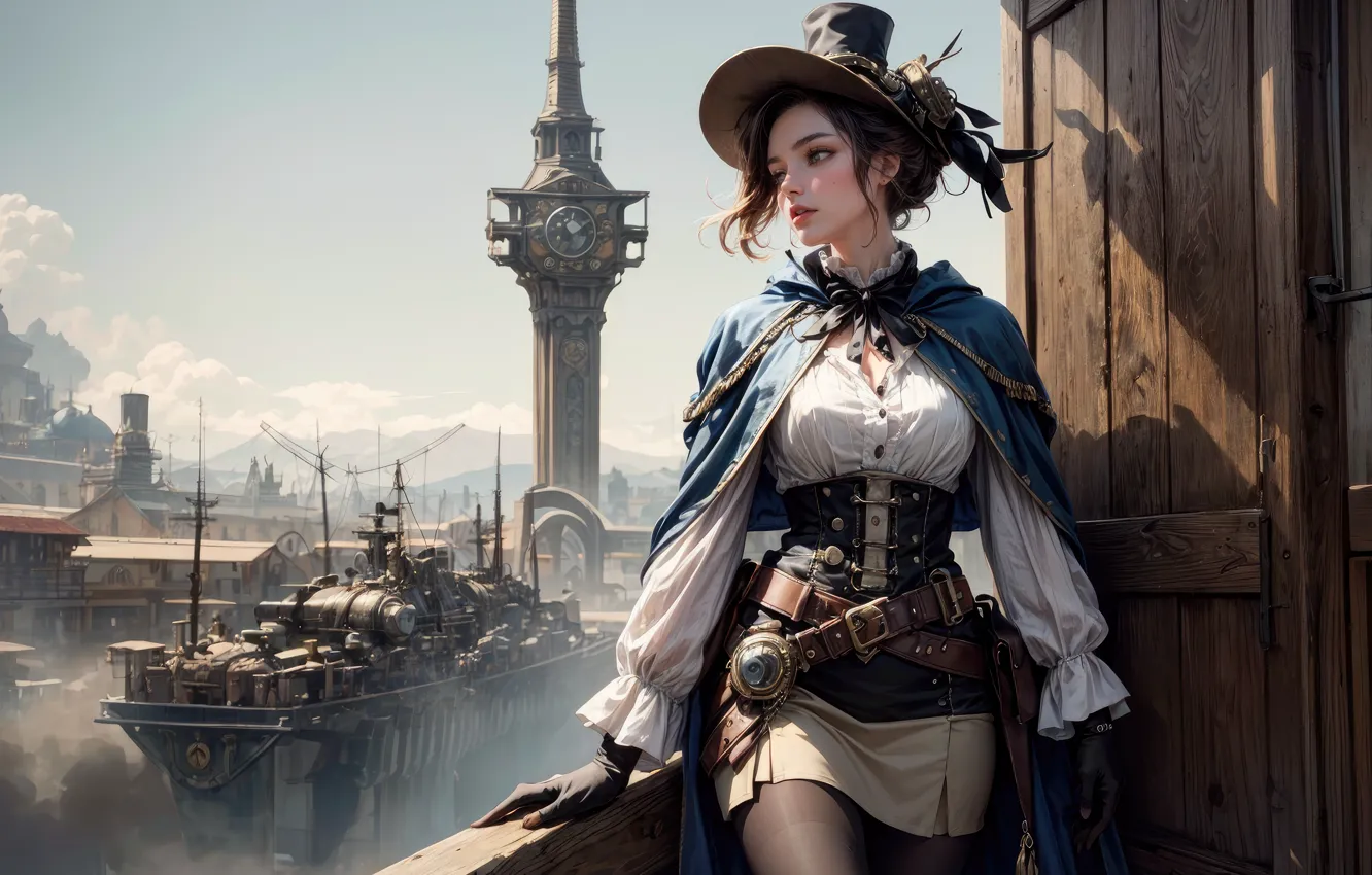 Фото обои girl, fantasy, art