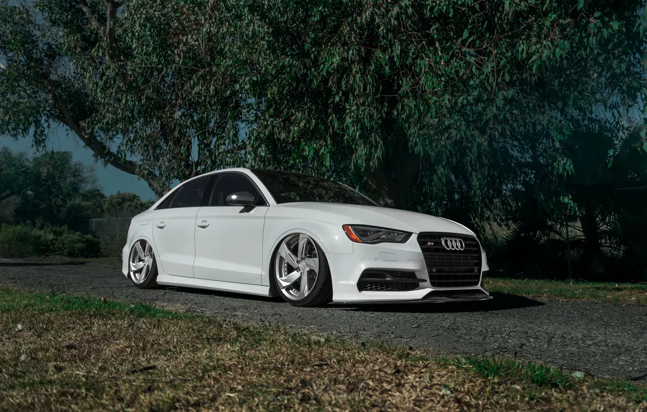 Фото обои Audi, White, Rotiform
