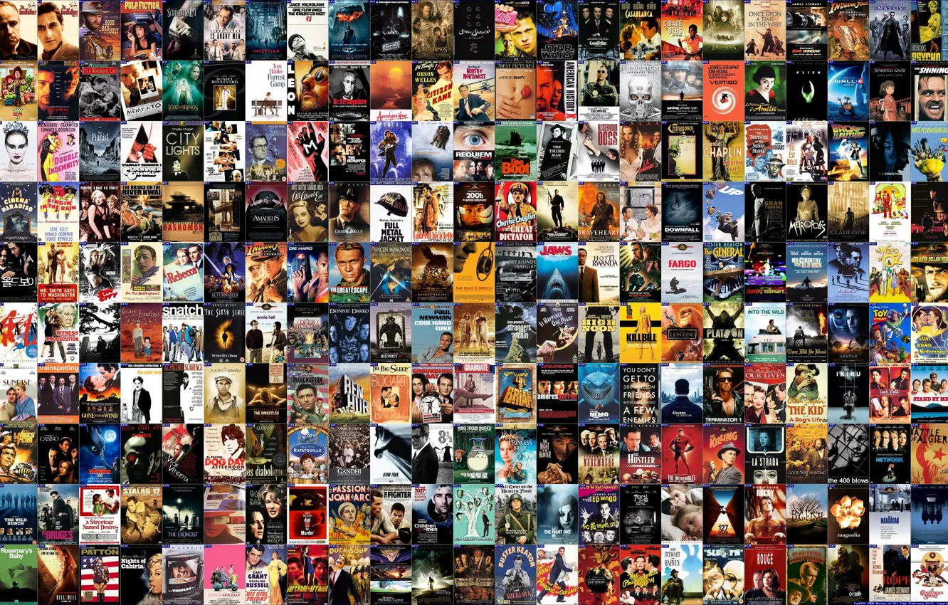 Фото обои Movie, Film, Poster, Top 250 movies