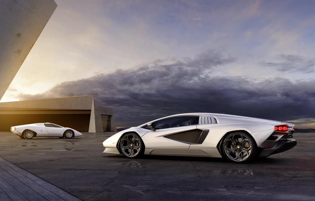 Фото обои Автомобиль, Суперкар, Lamborghini Countach LPI 800-4