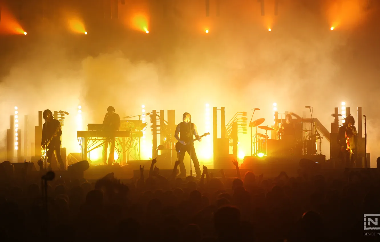 Фото обои музыка, концерт, Nine Inch Nails