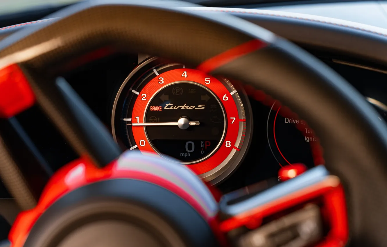 Фото обои Porsche, Carrera, 992