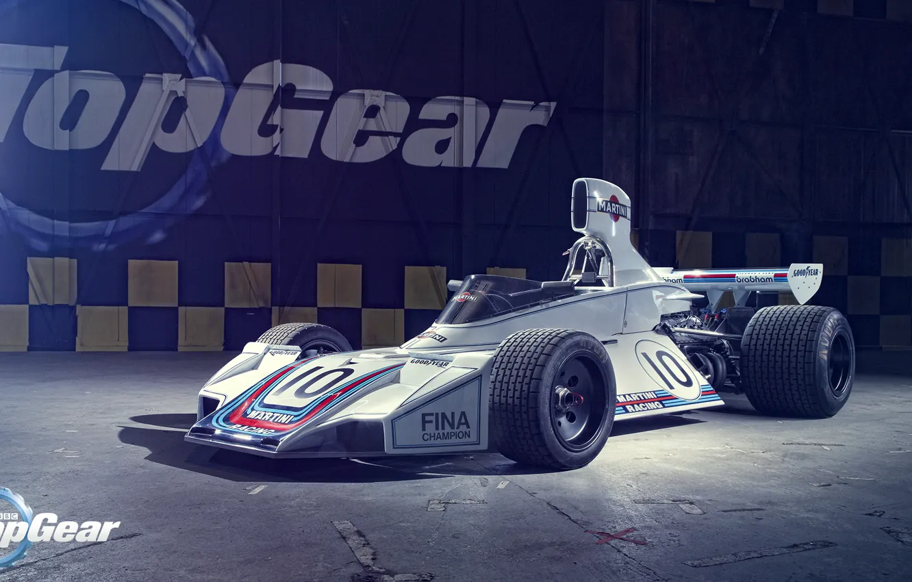 Фото обои Top Gear, Car, Race, Brabham BT44