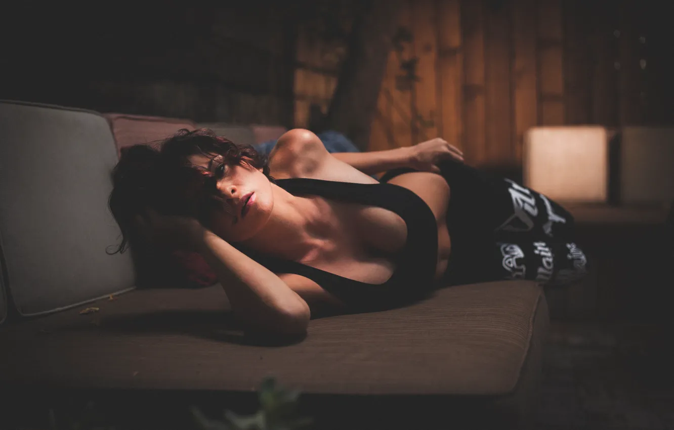 Фото обои sexy, boobs, model, busty