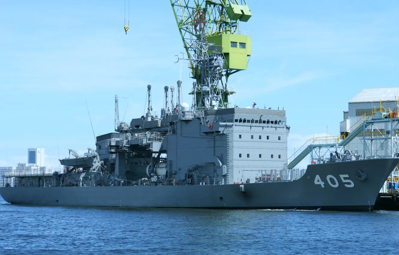 Фото обои Япония, JS Chiyoda, AS-405, спасатель подводных лодок