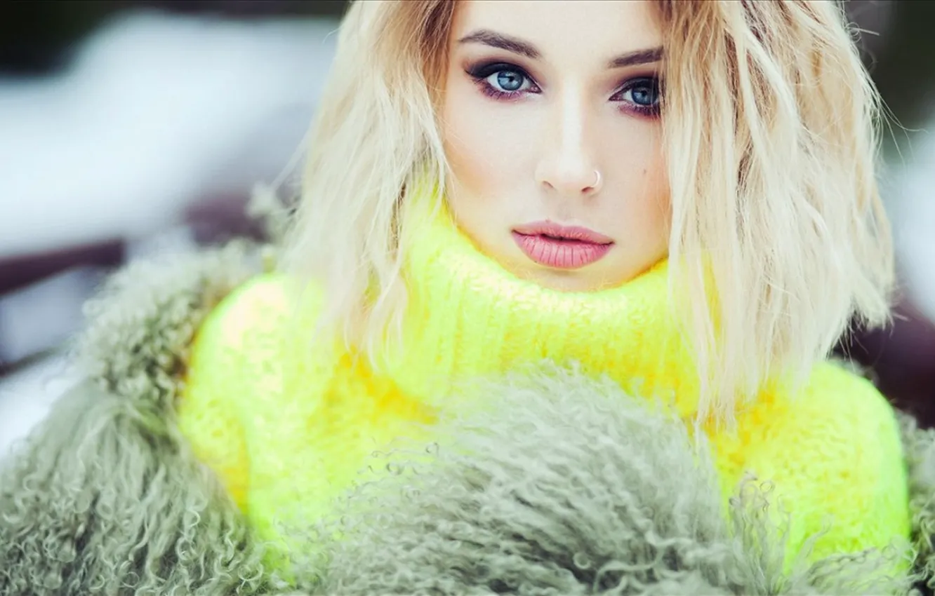 Фото обои pretty, beauty, lady, soft