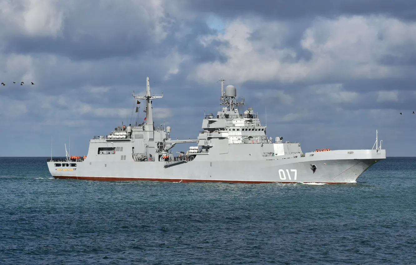 Фото обои корабль, десантный, Петр Моргунов