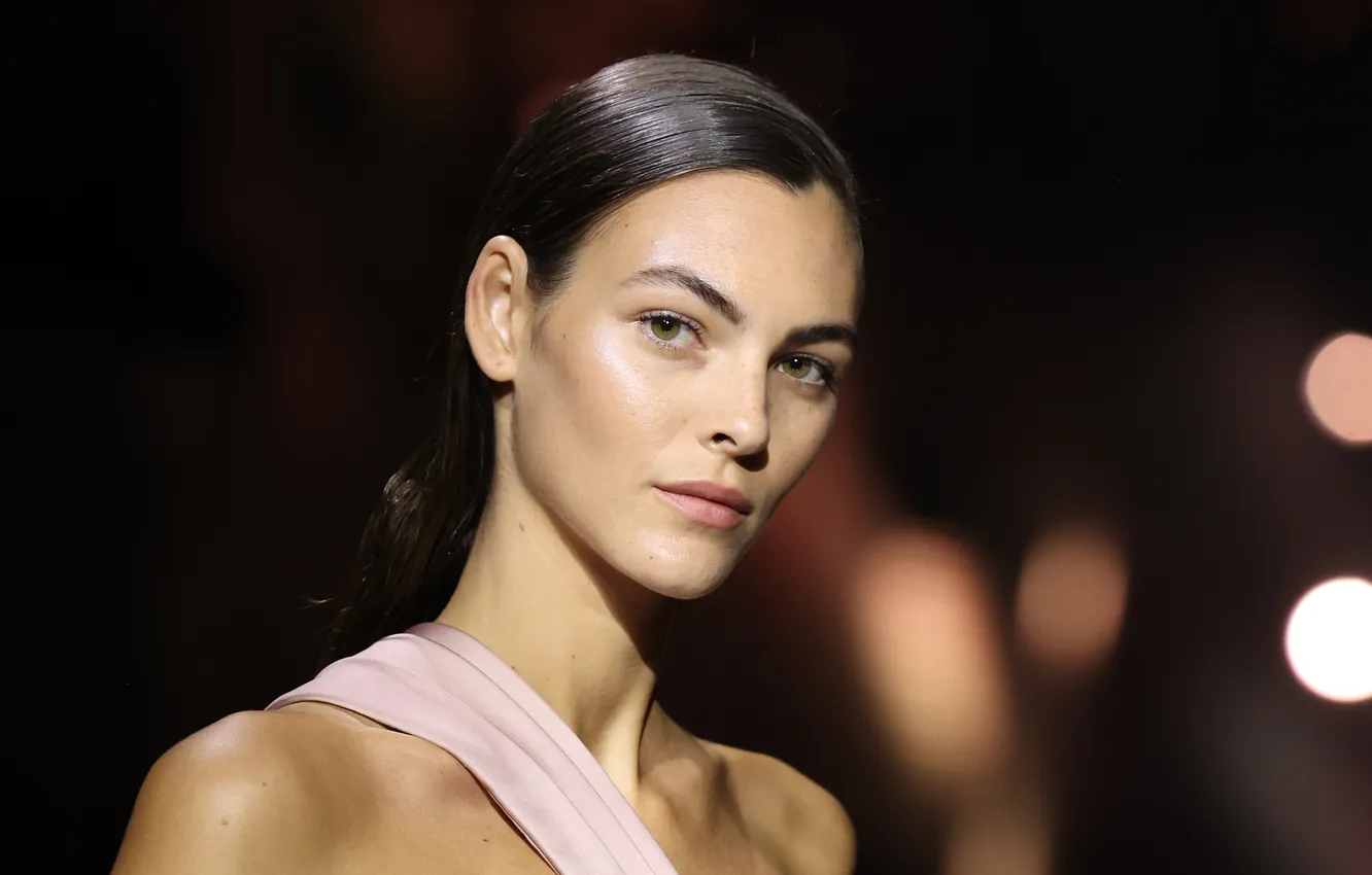 Фото обои взгляд, модель, портрет, Vittoria Ceretti