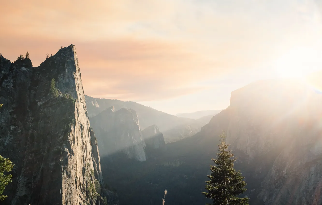 Фото обои landscape, nature, mountains