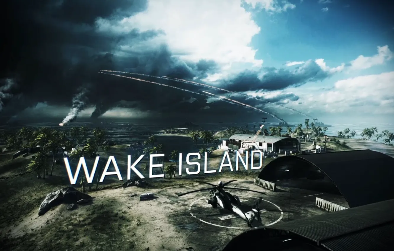 Фото обои Battlefield 3, dlc, Back to karkand, wake island