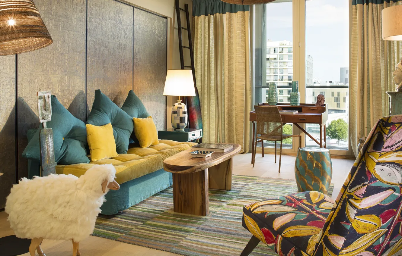 Фото обои комната, интерьер, гостиная