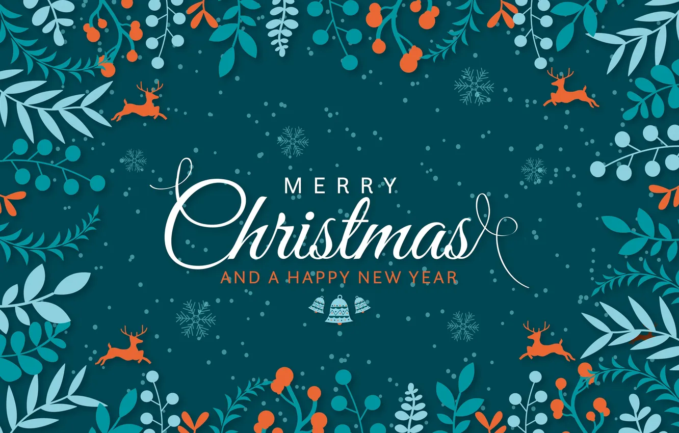 Фото обои праздник, новый год, Happy New Year, Merry Christmas, с рождеством