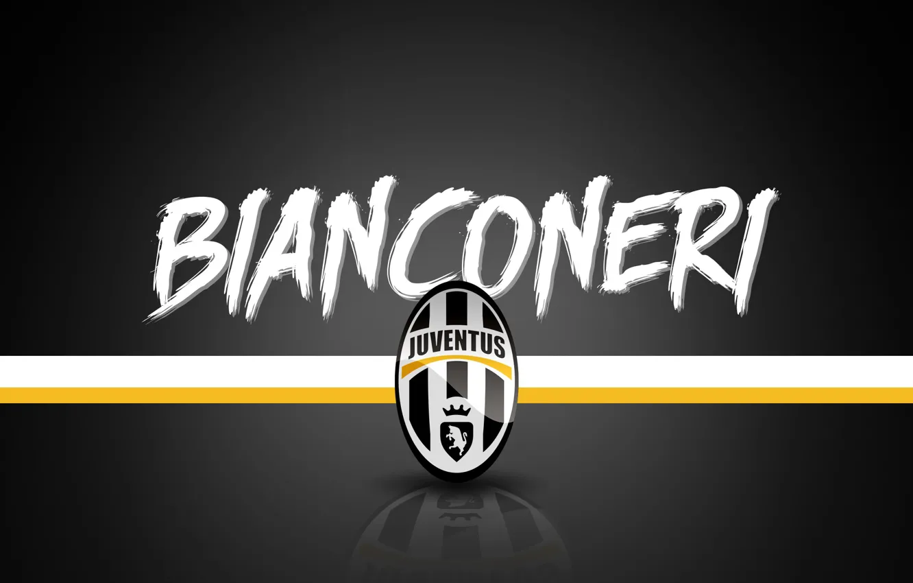 Фото обои wallpaper, sport, logo, football, Juventus, Serie A, Bianconeri