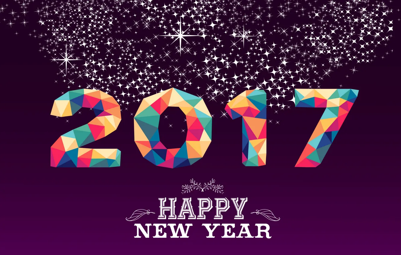 Фото обои Новый Год, new year, happy, decoration, 2017, holiday celebration