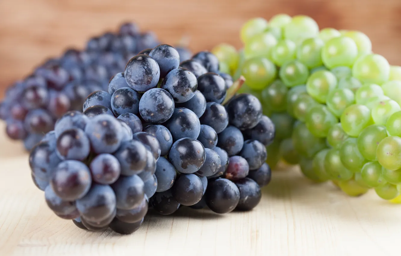 Фото обои белый, синий, виноград, гроздь