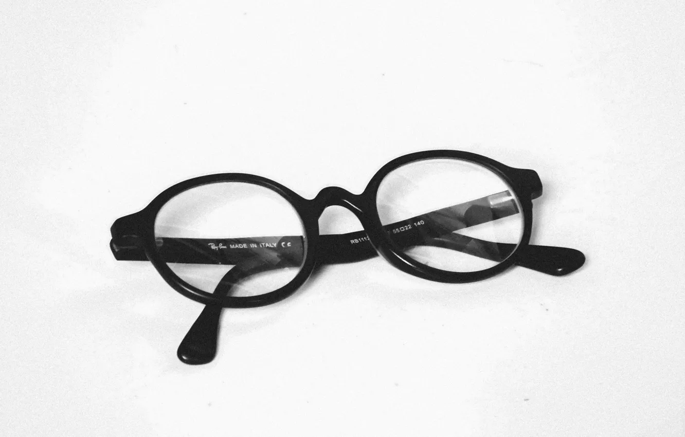 Фото обои white, black, glasses