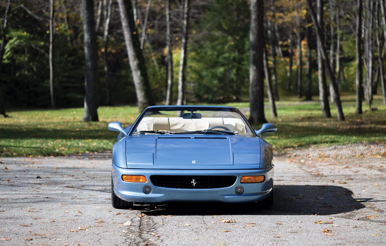 Фото обои Ferrari, front, F355, Ferrari 355 F1 Spider