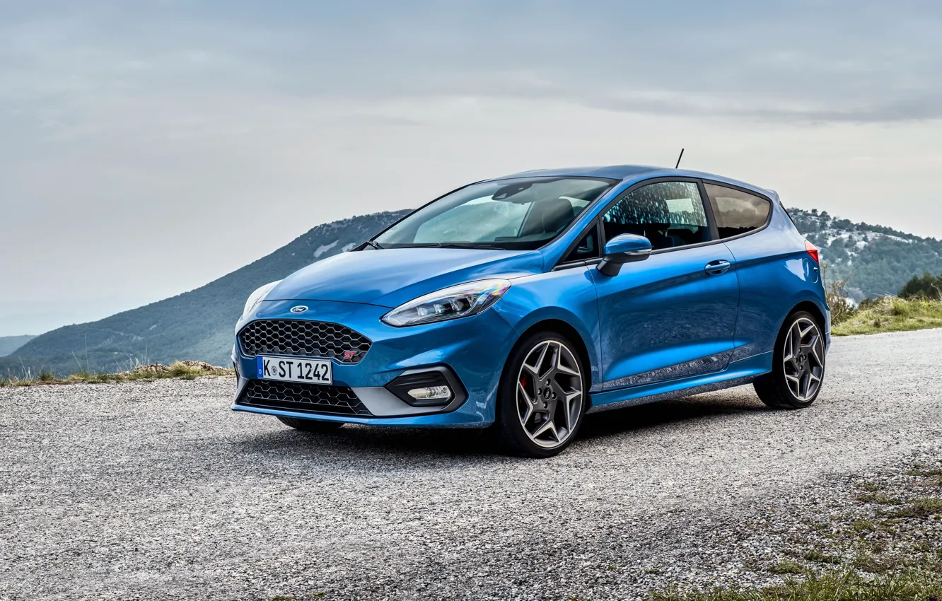 Фото обои Ford, 2018, 3-Door, Fiesta ST