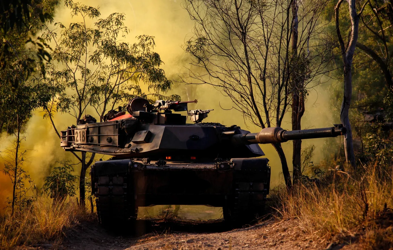Фото обои оружие, tank, M1A1 Abrams