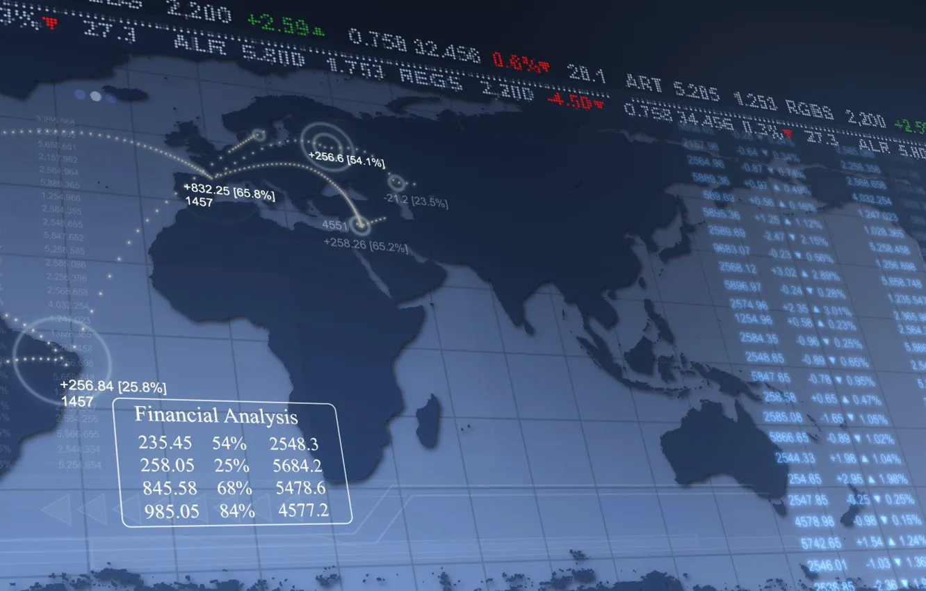 Фото обои market, trading, forex