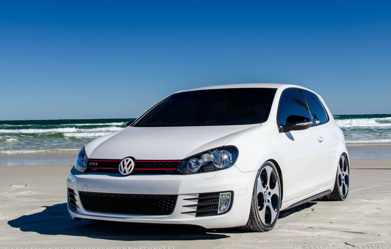 Фото обои Volkswagen, golf, gti