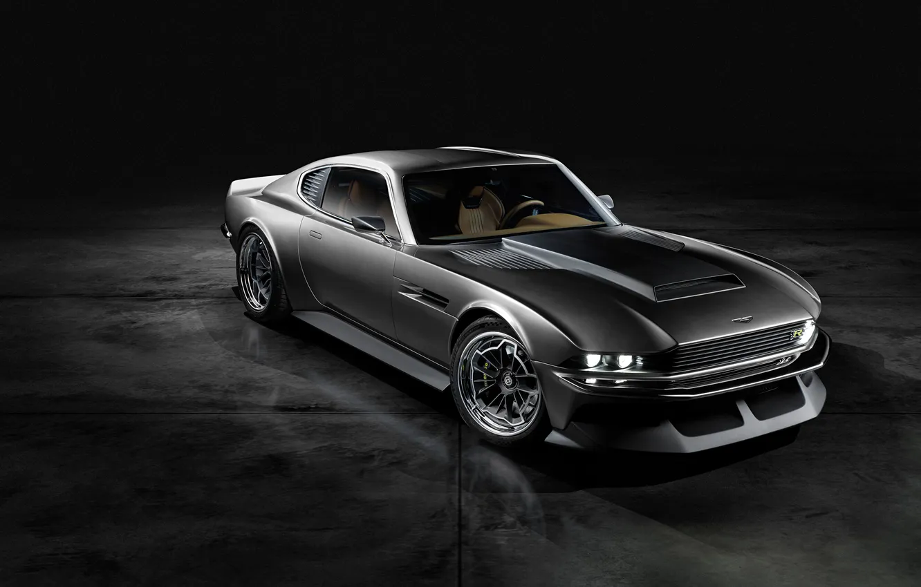 Фото обои Aston Martin, DBS, Front, Octavia, Вид Сбоку, 2025, British Car, 1971 Ringbrothers