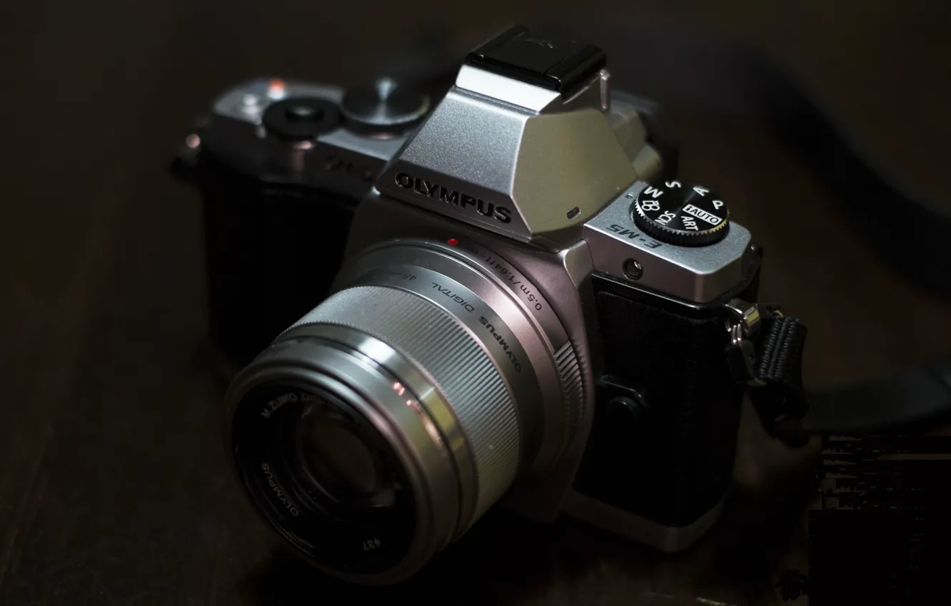 Фото обои камера, фотоаппарат, Olympus, E-M5