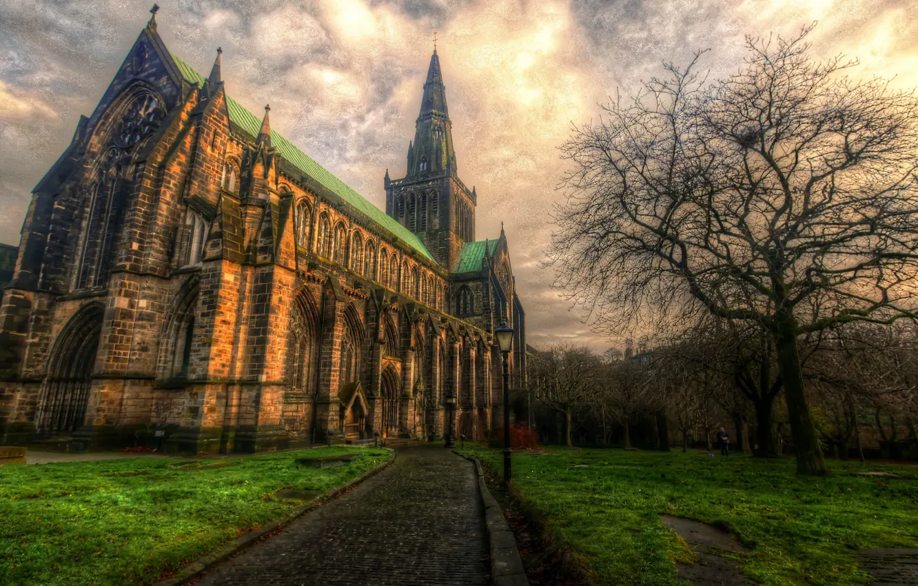 Фото обои архитектура, Cathedral, Glasgow