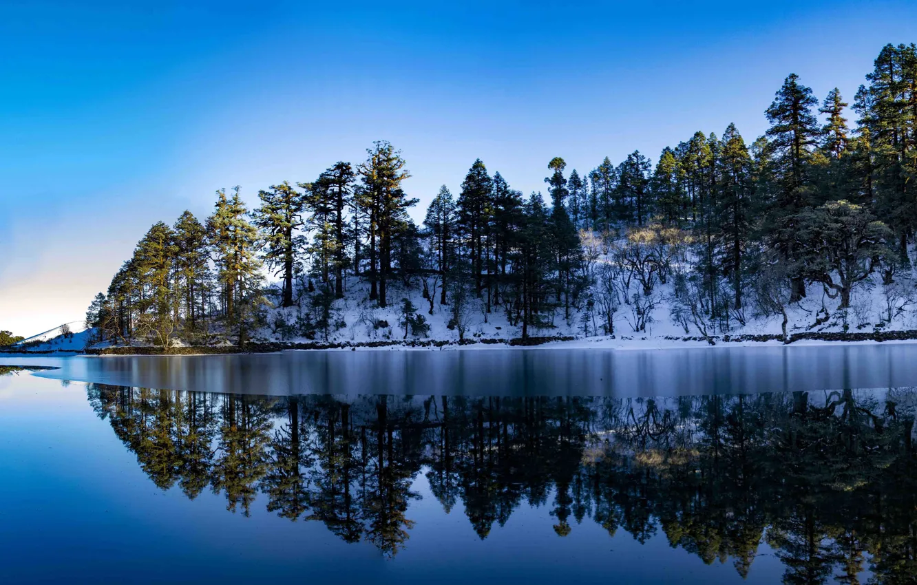 Фото обои west Nepal, located in the central hills, Khaptad National Park
