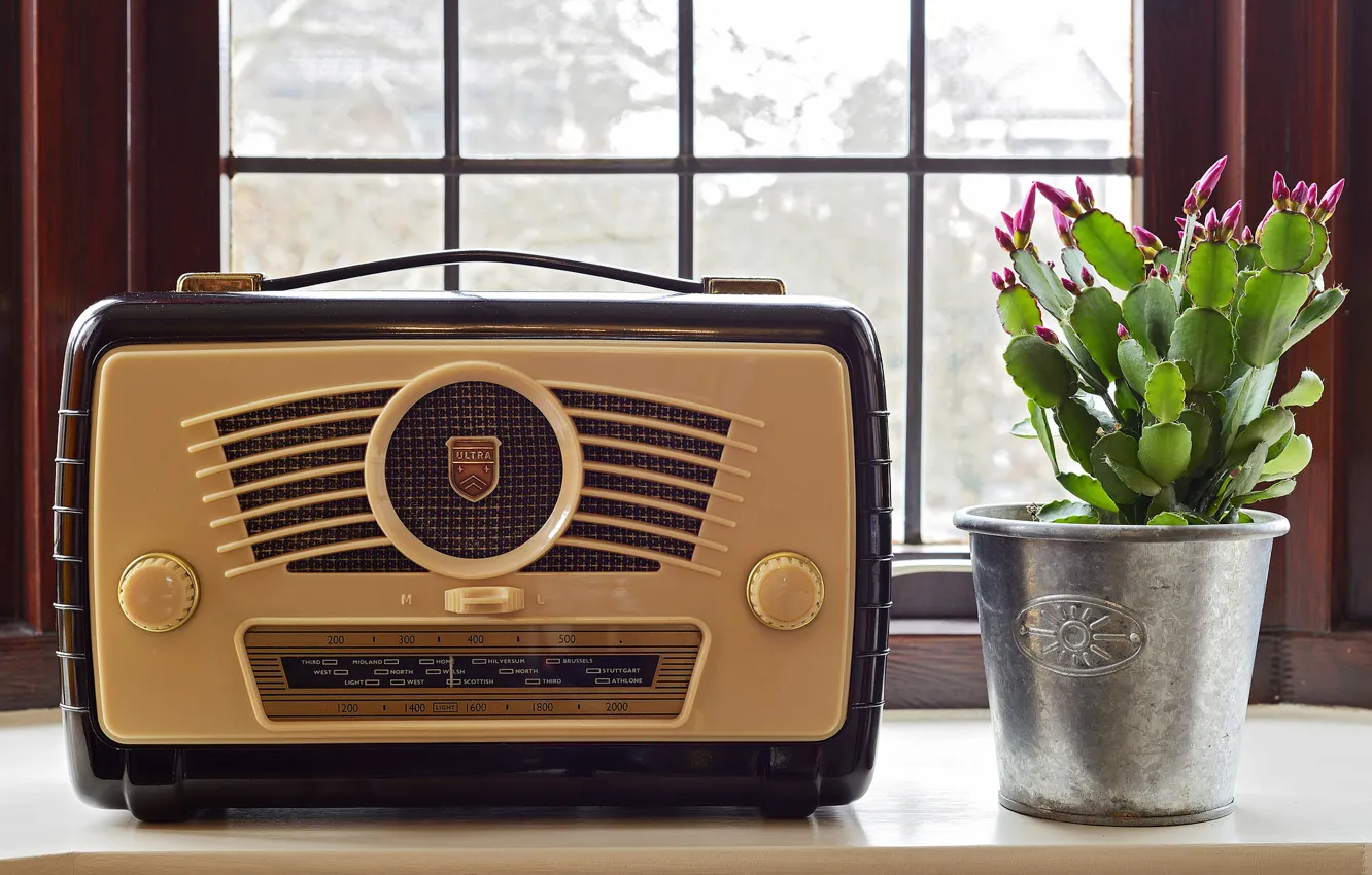 Фото обои радио, 1957, приёмник, Ultra