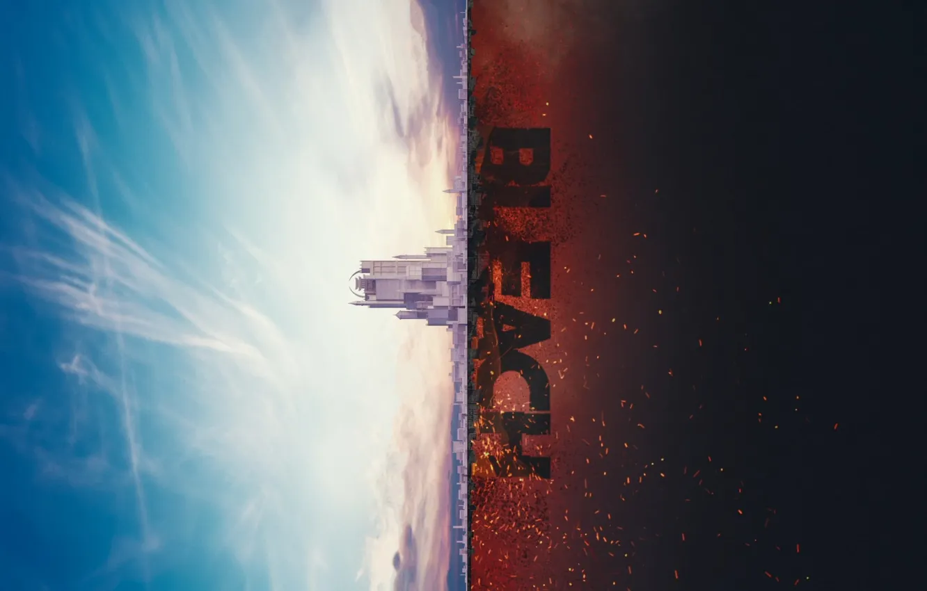 Фото обои city, город, аниме, Блич, bleach, anime, art, 2024