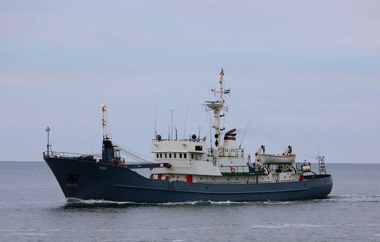 Фото обои море, корабль, флота, балтийское, вспомогательного