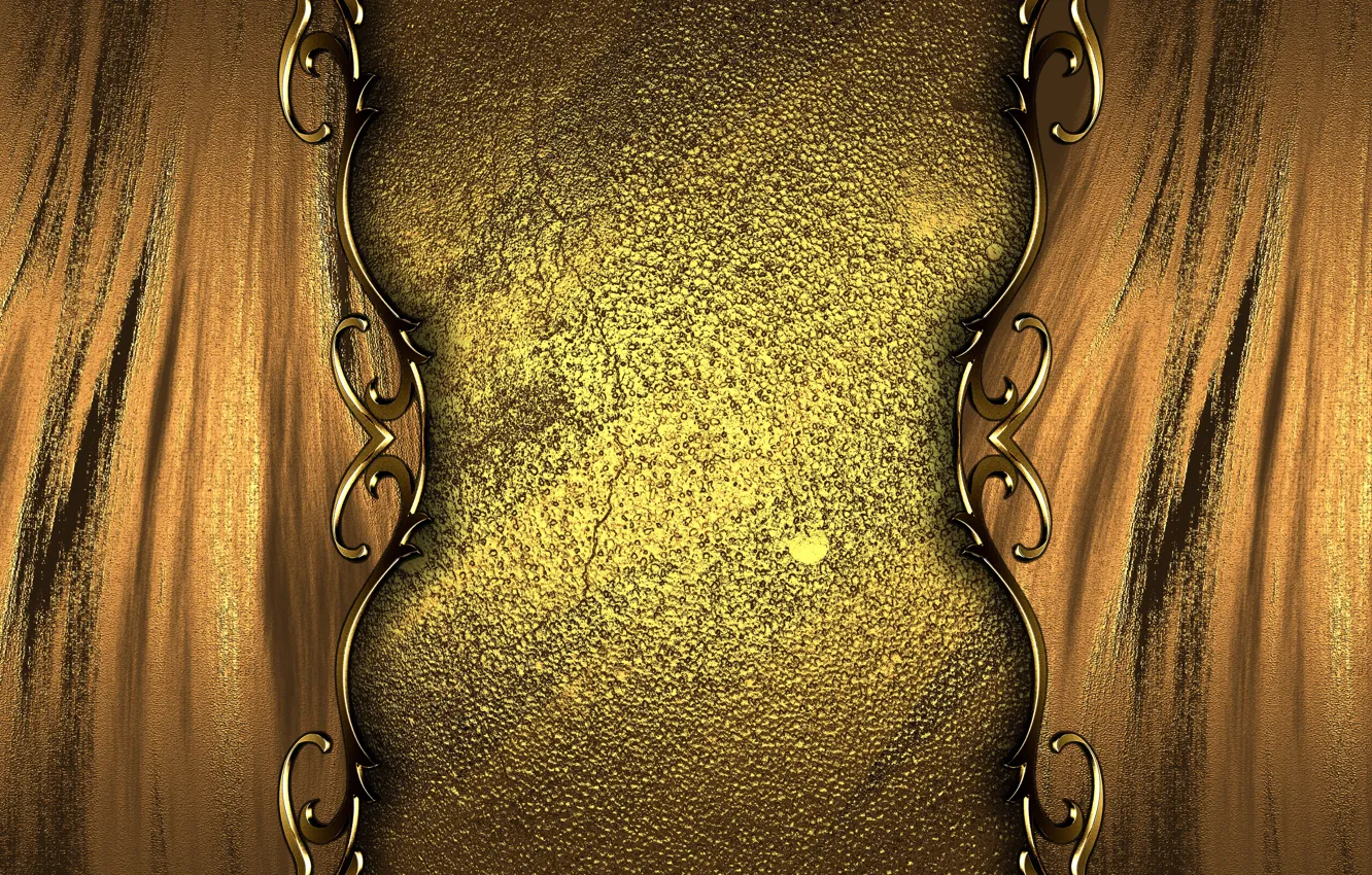 Фото обои golden, gold, texture, background, luxury