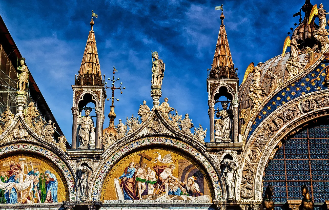 Фото обои Италия, Венеция, Собор Святого Марка