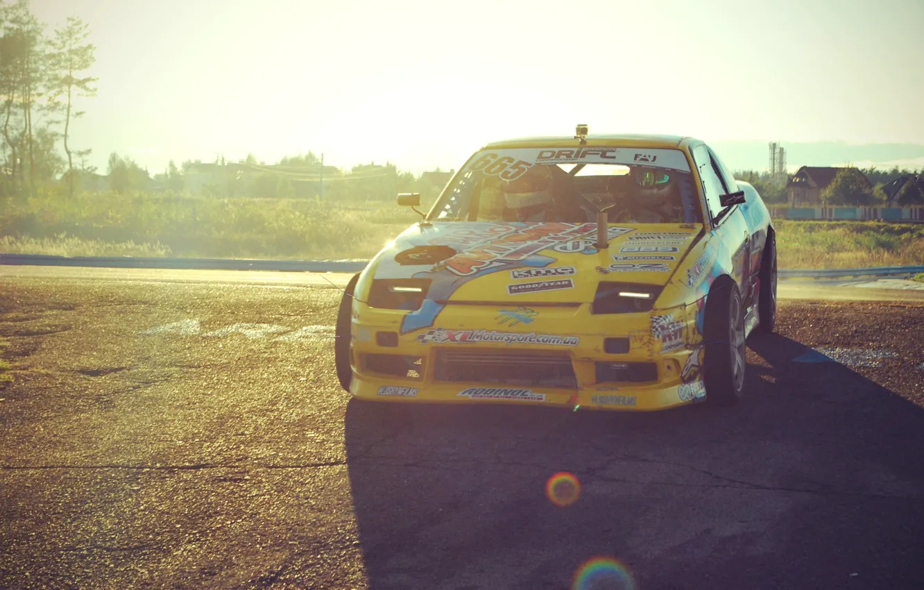 Фото обои Nissan, drift, Turbo, 240, Ukraine, 240sx