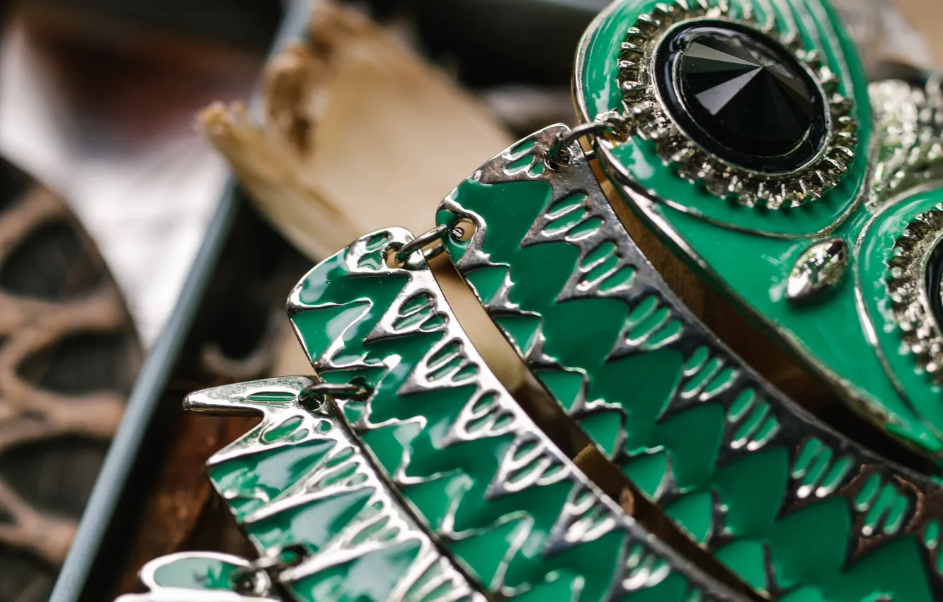 Фото обои макро, ожерелье, подвеска