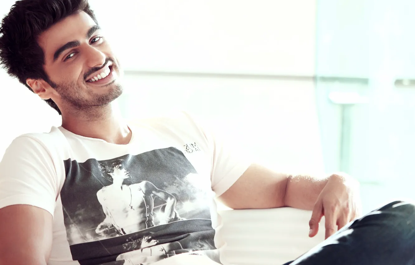 Фото обои улыбка, actor and model, india, индийский актёр, мужчина актер, болливуд, arjun kapoor