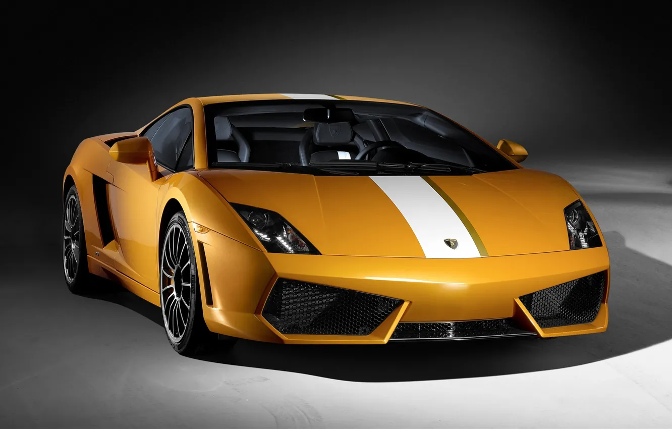 Фото обои желтый, Lamborghini